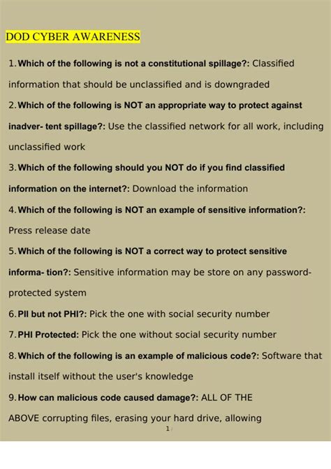 cyber awareness questions 20 smart card pin password|dod cyber awareness challenge 2025.